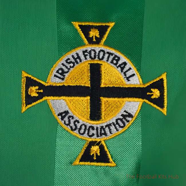 Northern Ireland 1984 Polyester Retro Football Shirt-unisoccer store