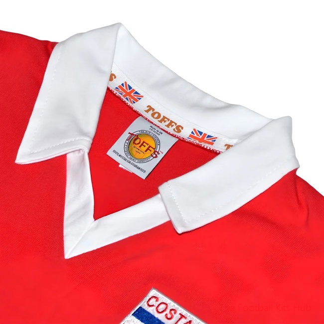 Costa Rica 1990 Retro Football Shirt-unisoccer store