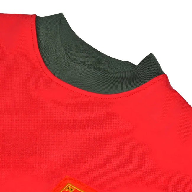 Portugal 1966 Short Sleeve Retro Football Shirt-unisoccer store