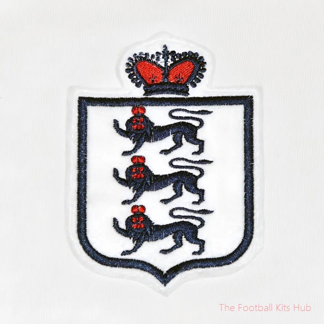 England L/S Retro Football Shirt White-unisoccer store