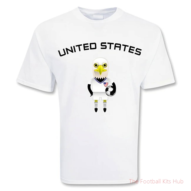 Usa Mascot Soccer T-shirt-unisoccer store