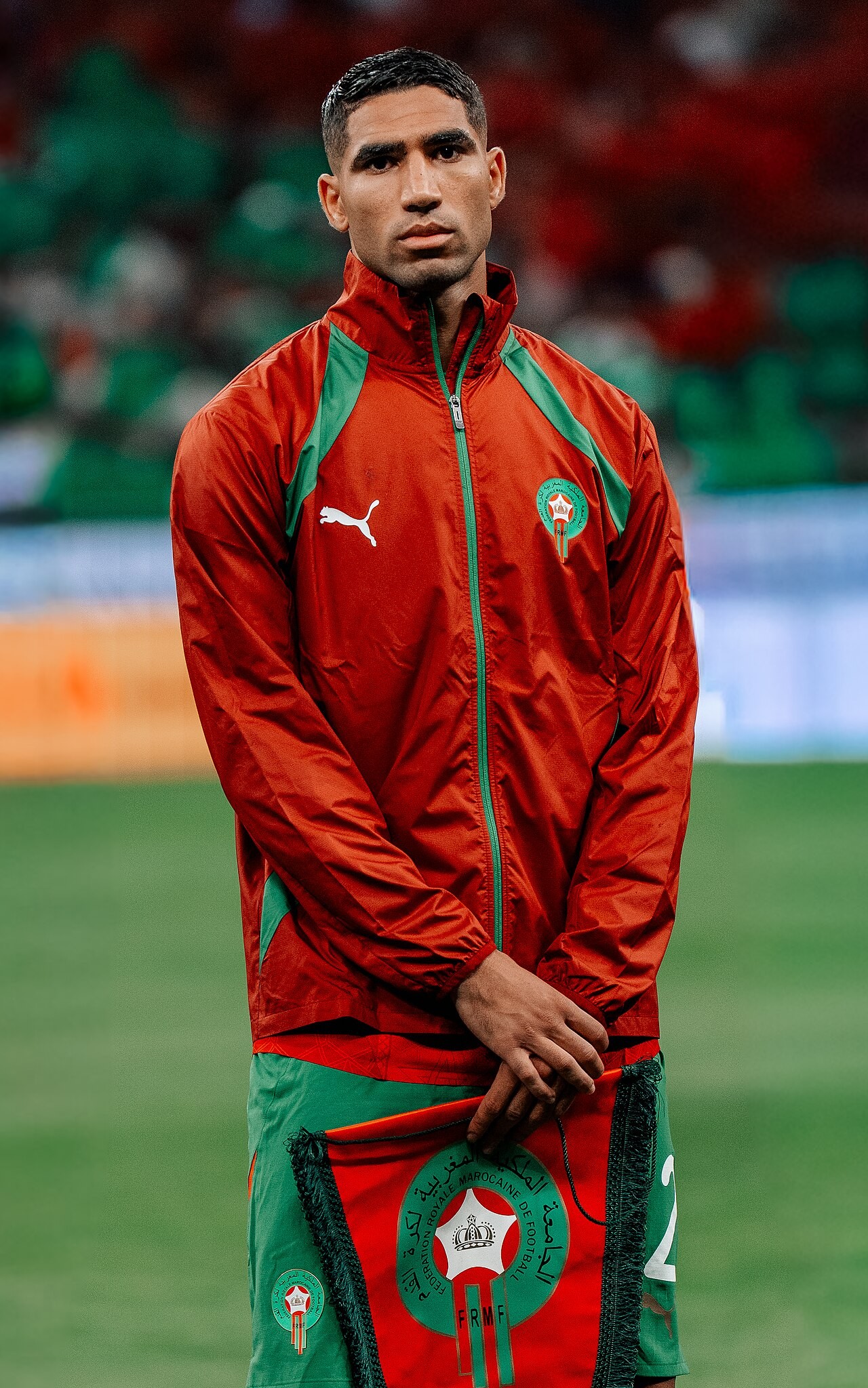 Achraf Hakimi tribute portrait