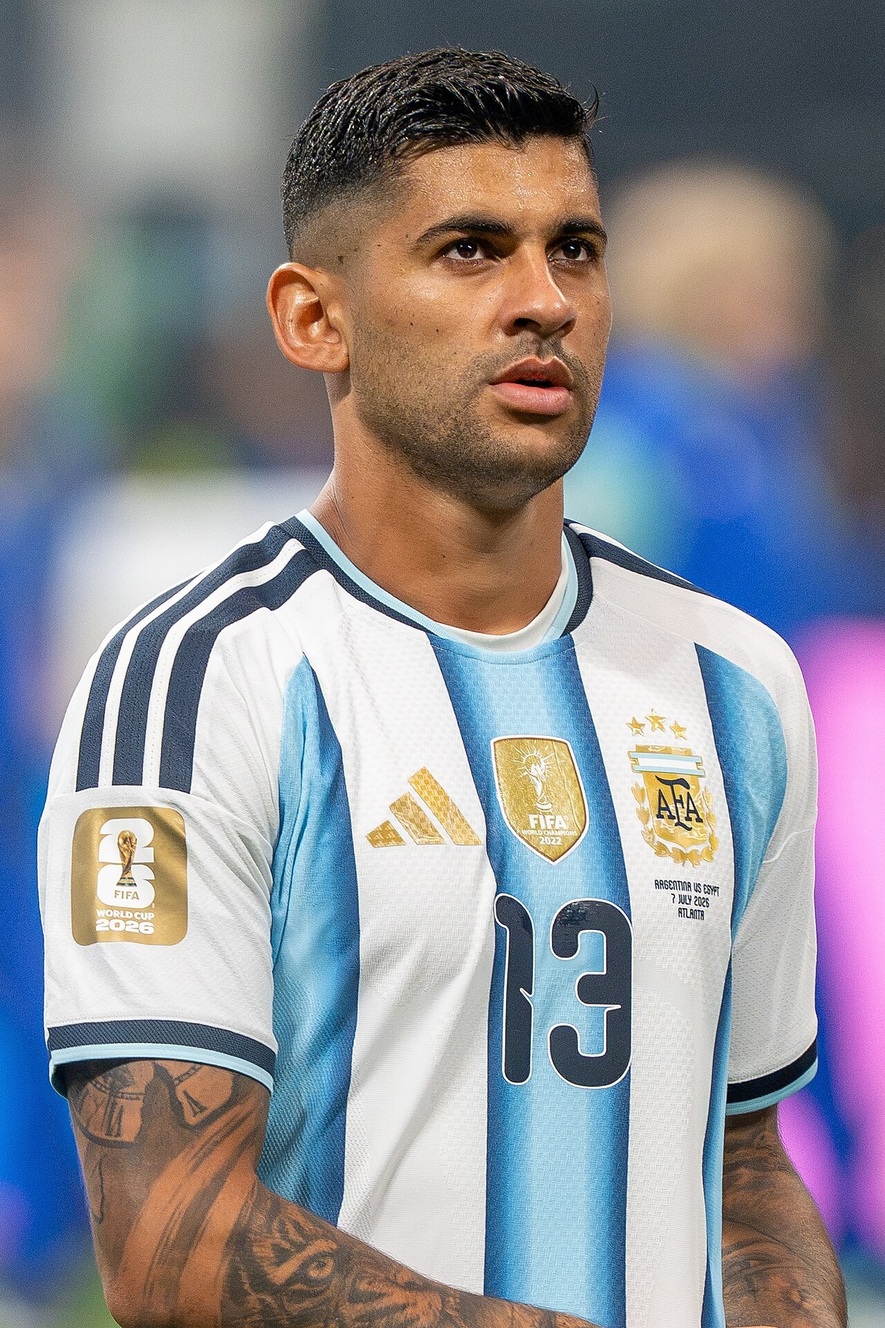 Cristian Romero tribute portrait