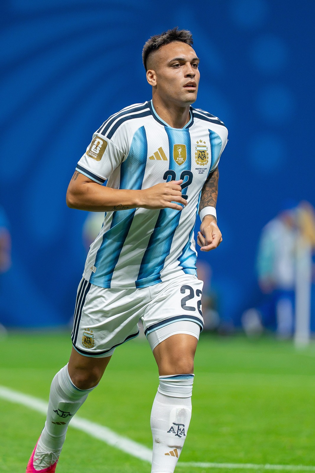 Lautaro Martinez tribute portrait