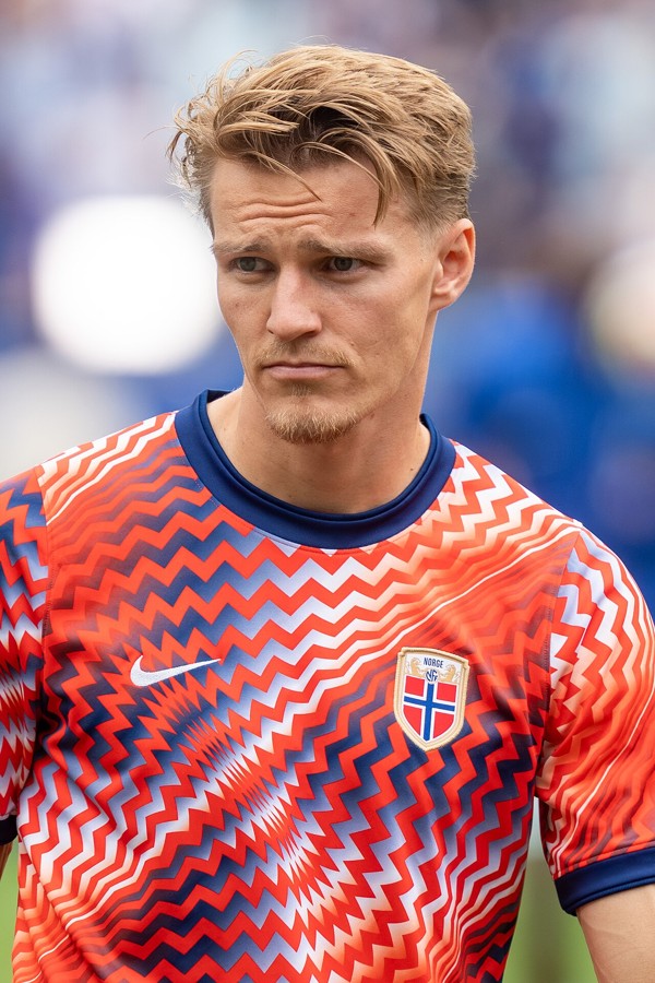 Martin Odegaard tribute portrait