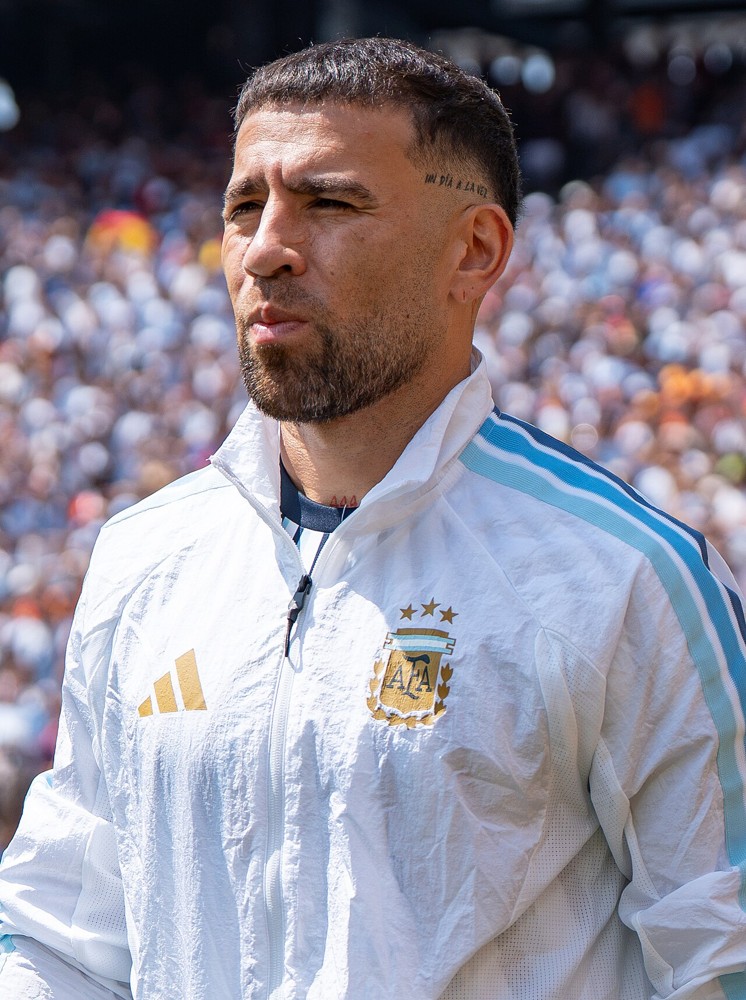 Nicolas Otamendi tribute portrait