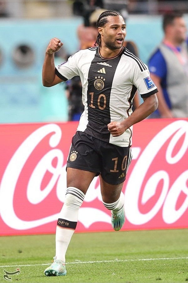 Serge Gnabry tribute portrait