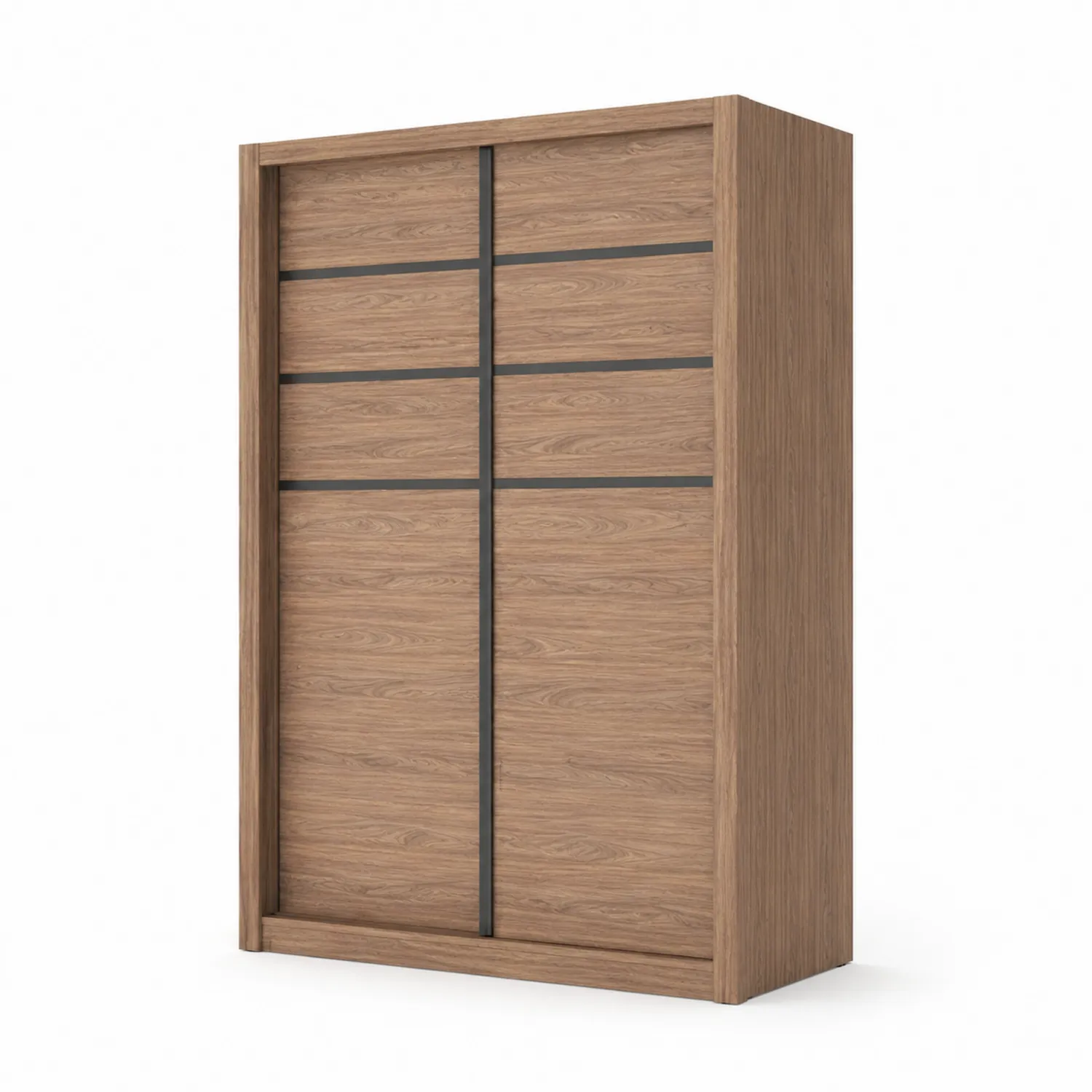 Szafa przesuwna z płyty MDF w kolorze Dębu 200x60x220cm