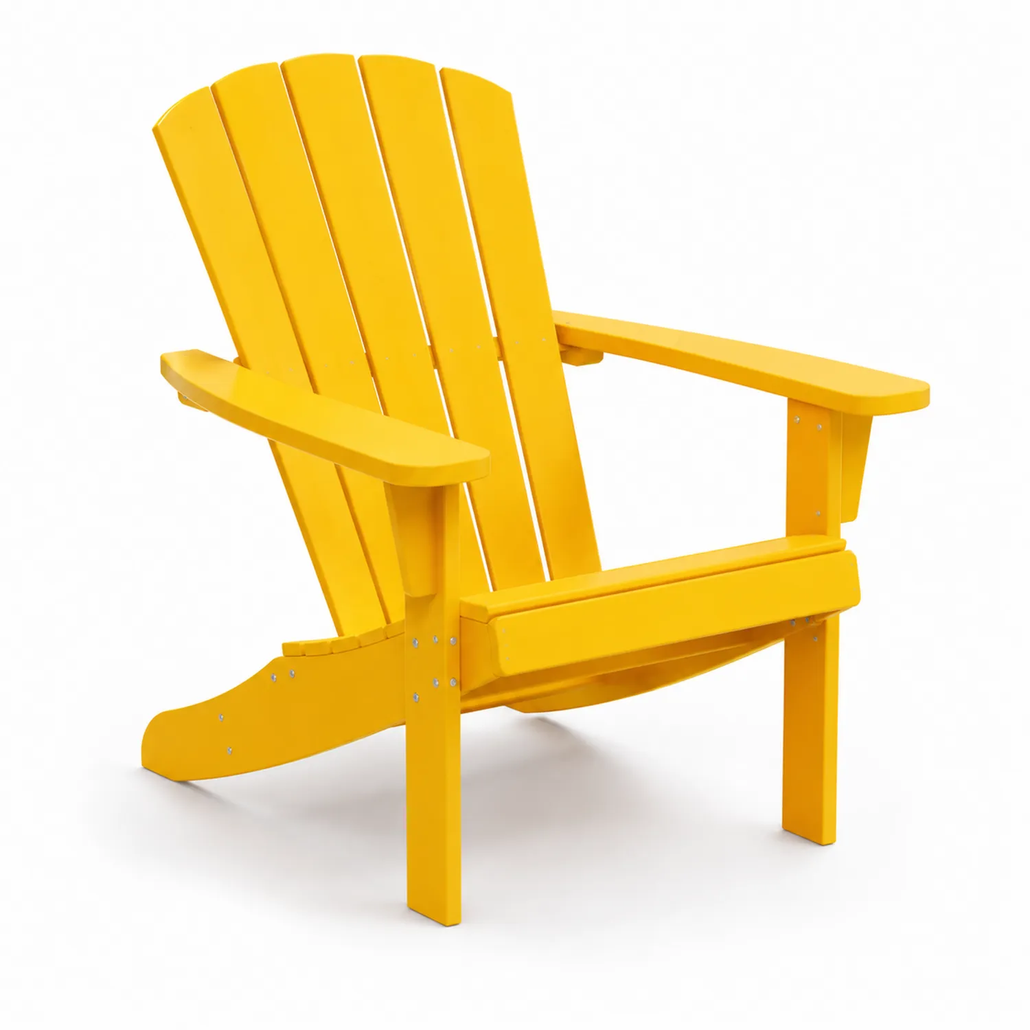 Adirondack Stuhl Gelb Holz