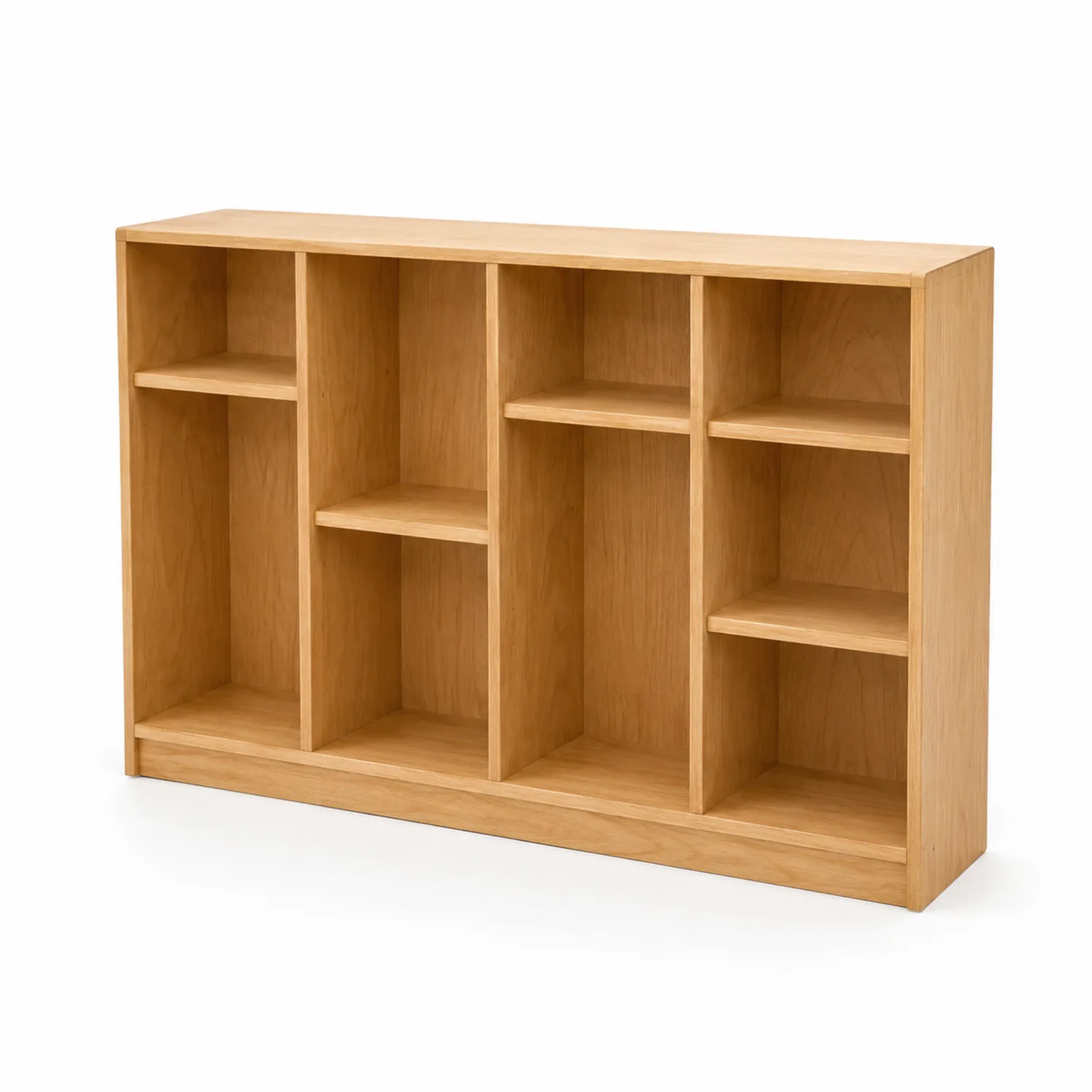 Estantería de Madera con 7 Compartimentos Natural