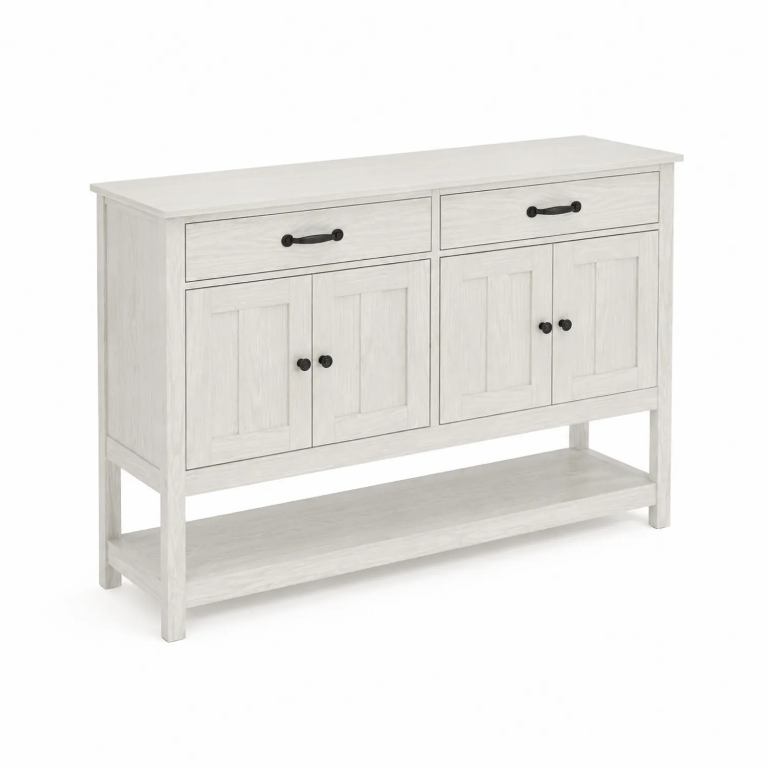 Credenza in Legno con 4 Ante e 2 Cassetti-sovmoria