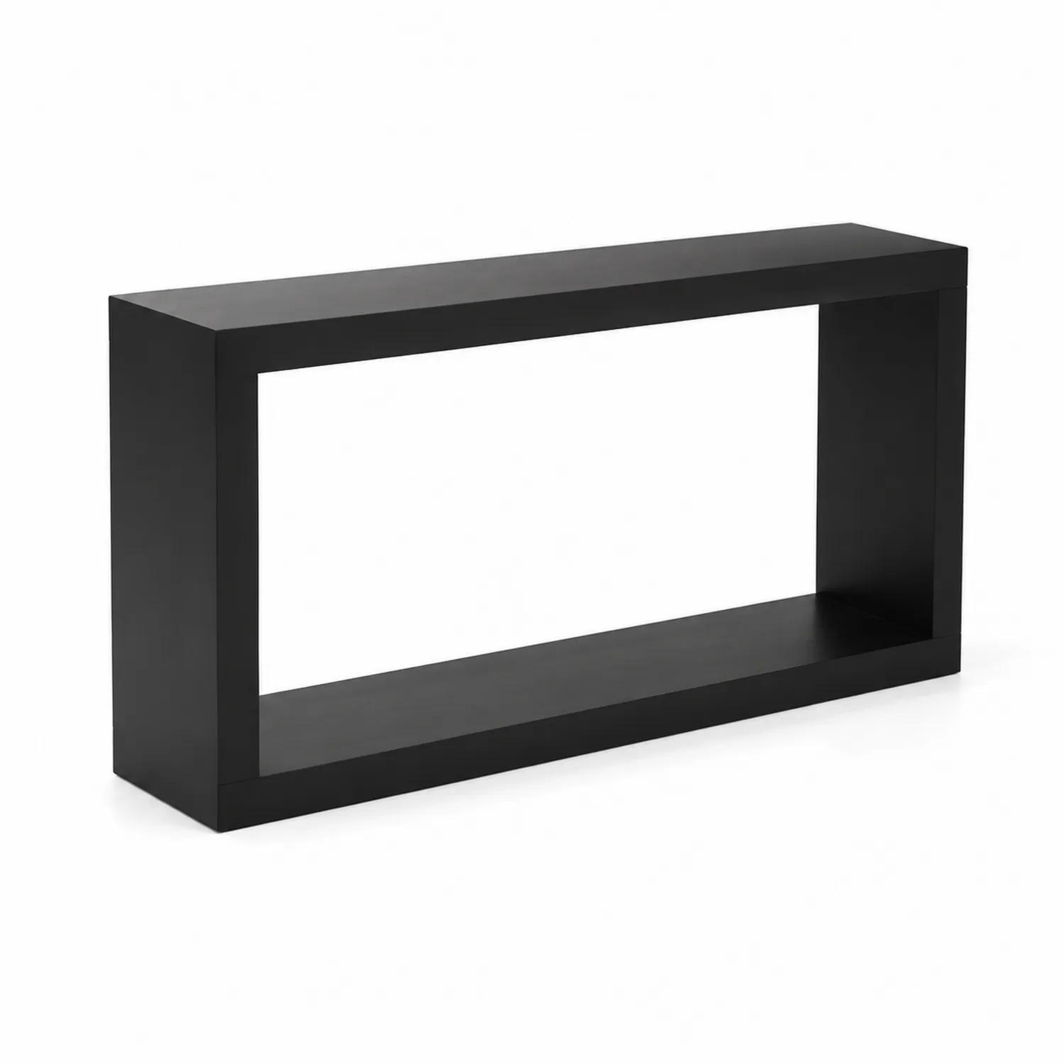 Consolle in MDF Nero 120x30x75 cm-sovmoria