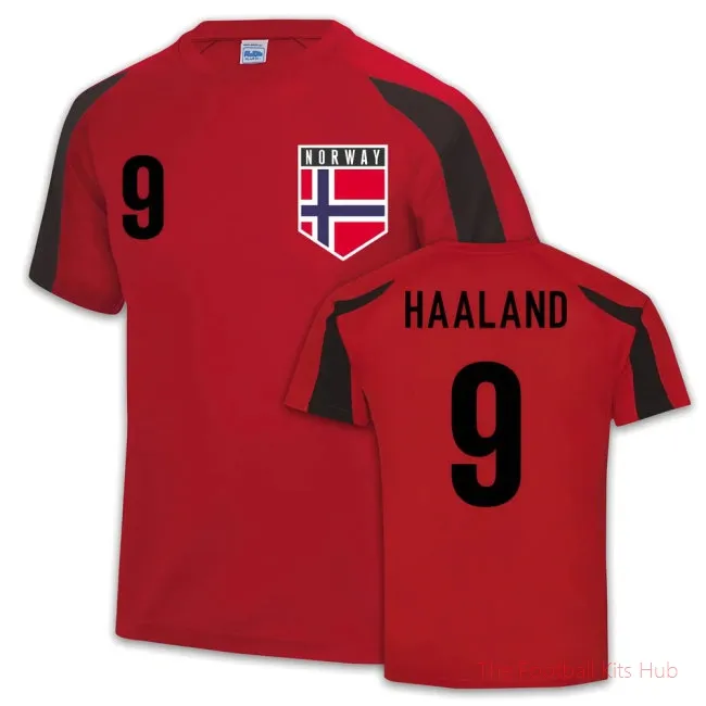 Erling Haaland #9 Norway Kit - Fabric Texture