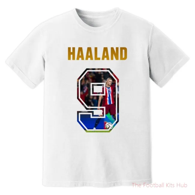 Norway #9 Haaland Jersey - Authentic Fit Detail