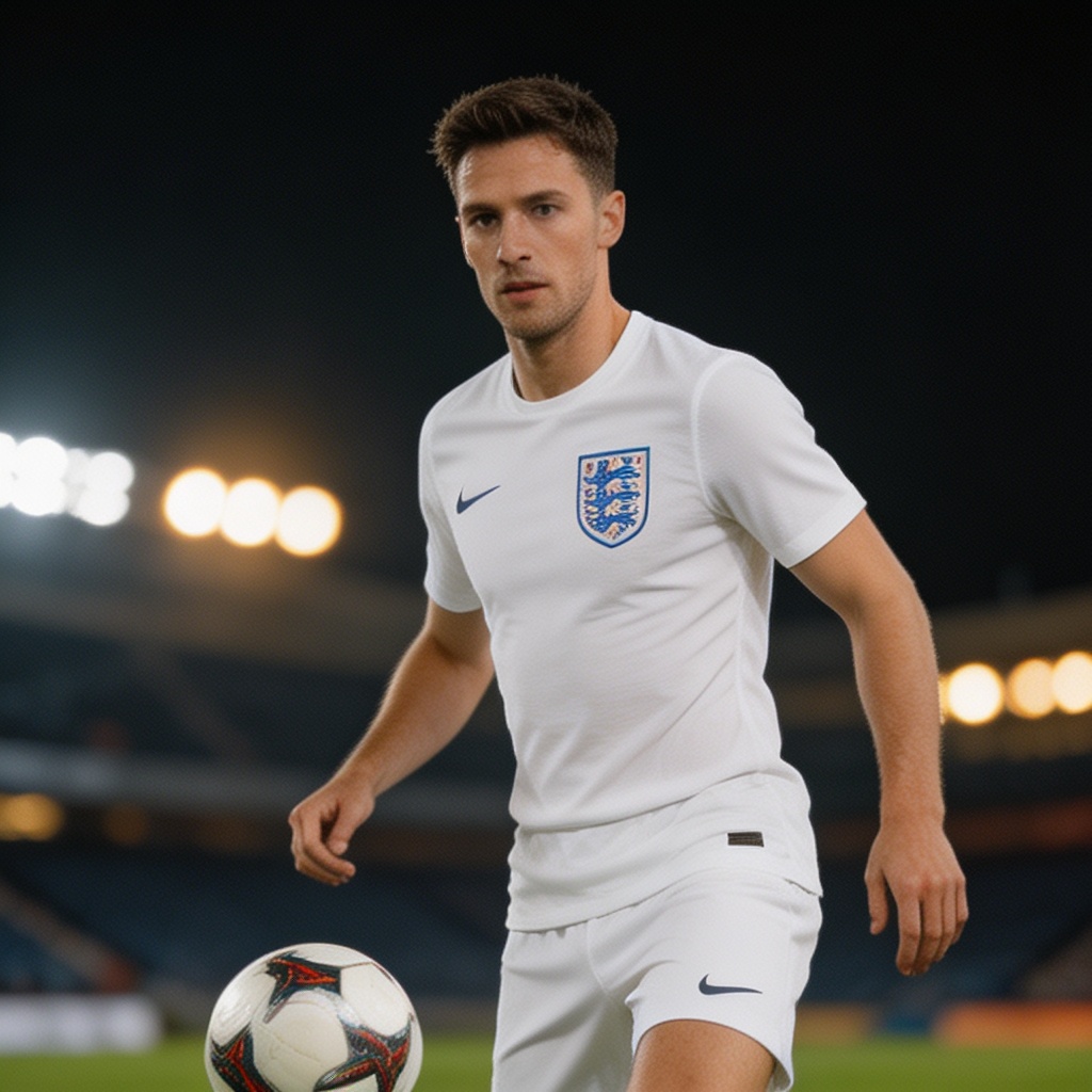 Midfield White Uniform Pitch Lights