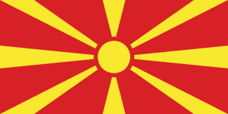 Macedonia national flag