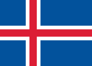 Iceland national flag