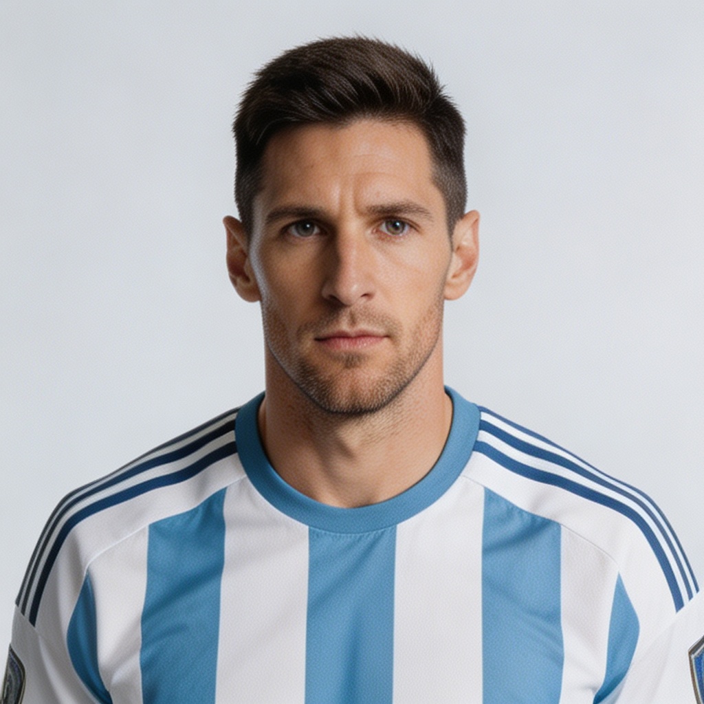 Messi Custom Kit Sky Blue Palette
