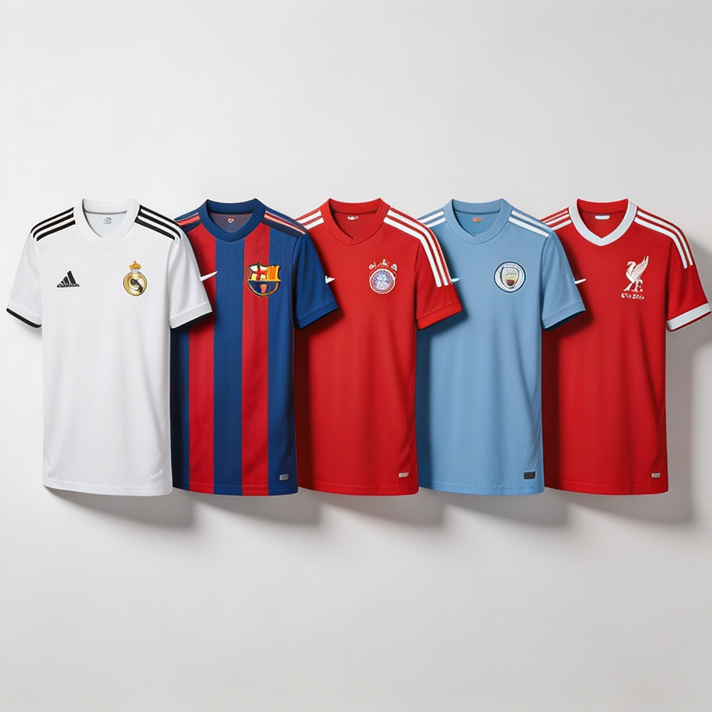 Champions League Jerseys Collection