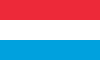Luxembourg national flag