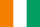 Ivory Coast national flag