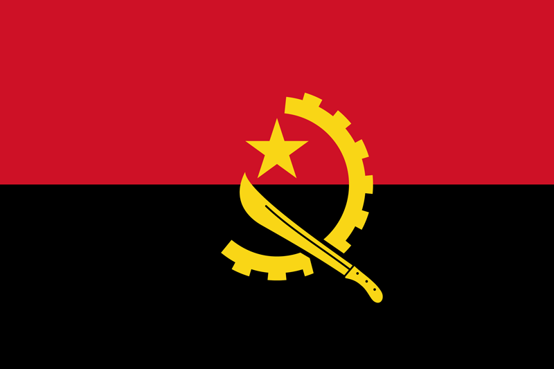 Angola national flag