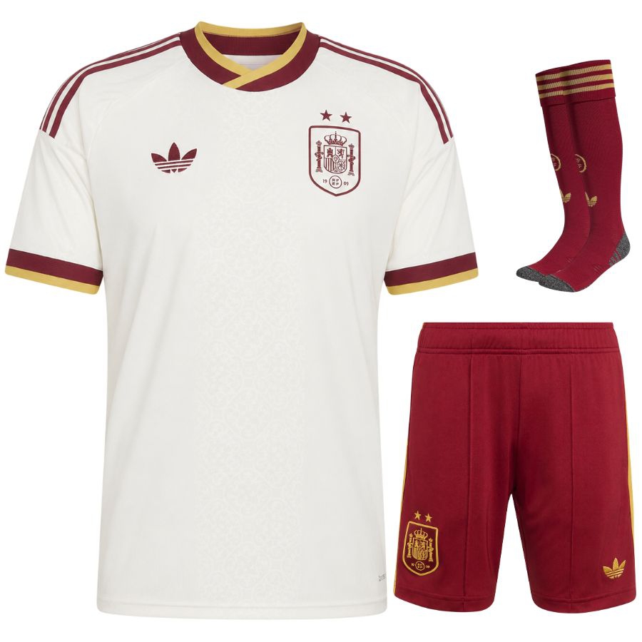 Spain 2026/2027 Away Kit for Kids - 2 Stars-Premium Soccer Jerseys for Fans Worldwide