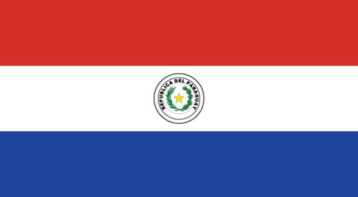 Paraguay national flag