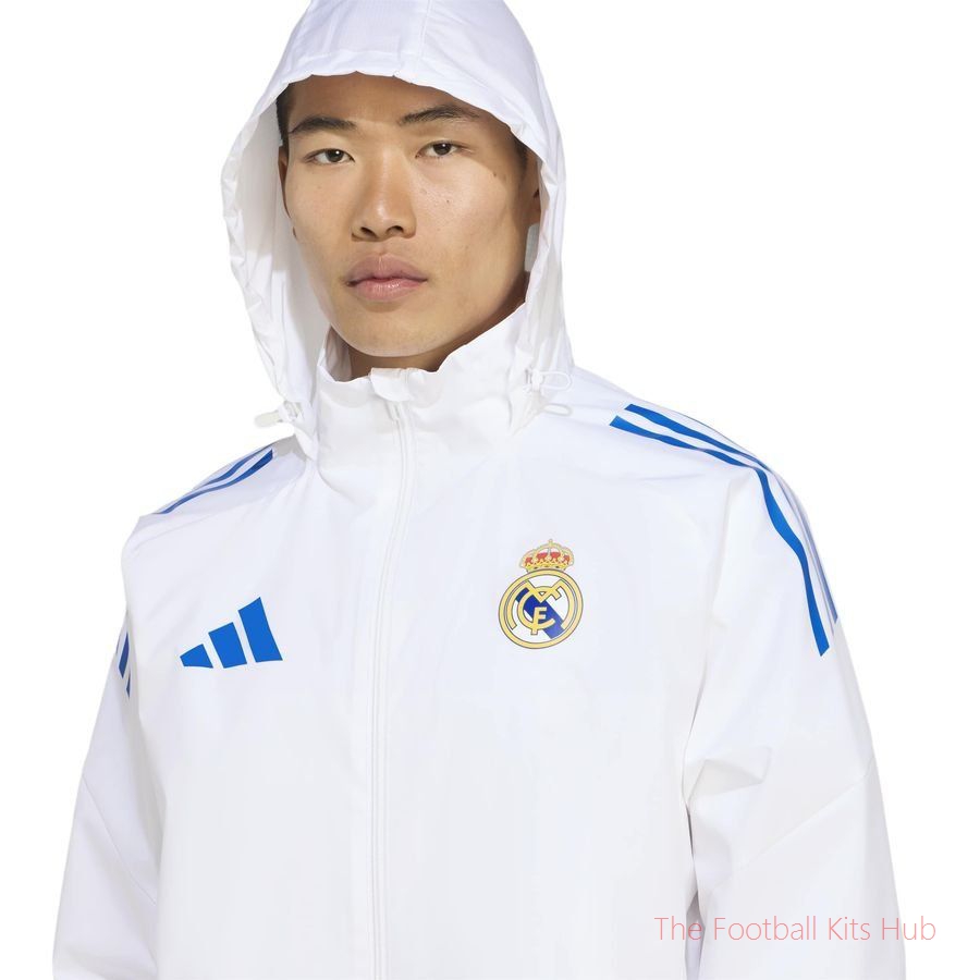 Real Eu Aw Jkt White Soccer Jersey | Football Fan Gift-Premium Soccer Jerseys for Fans Worldwide