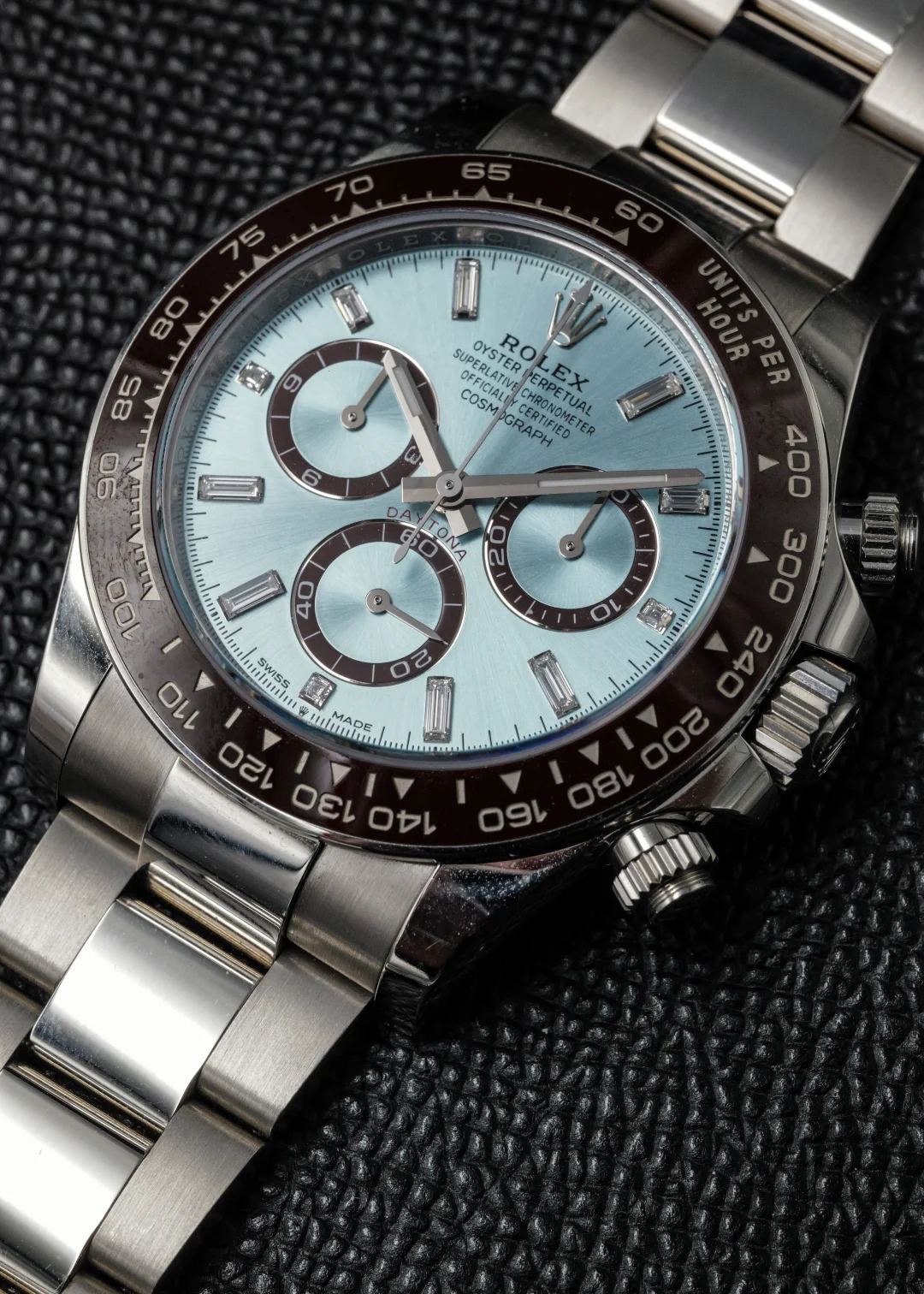 Rolex Oyster Perpetual Cosmograph Daytona Unisex-Uhr aus Platin und Keramik