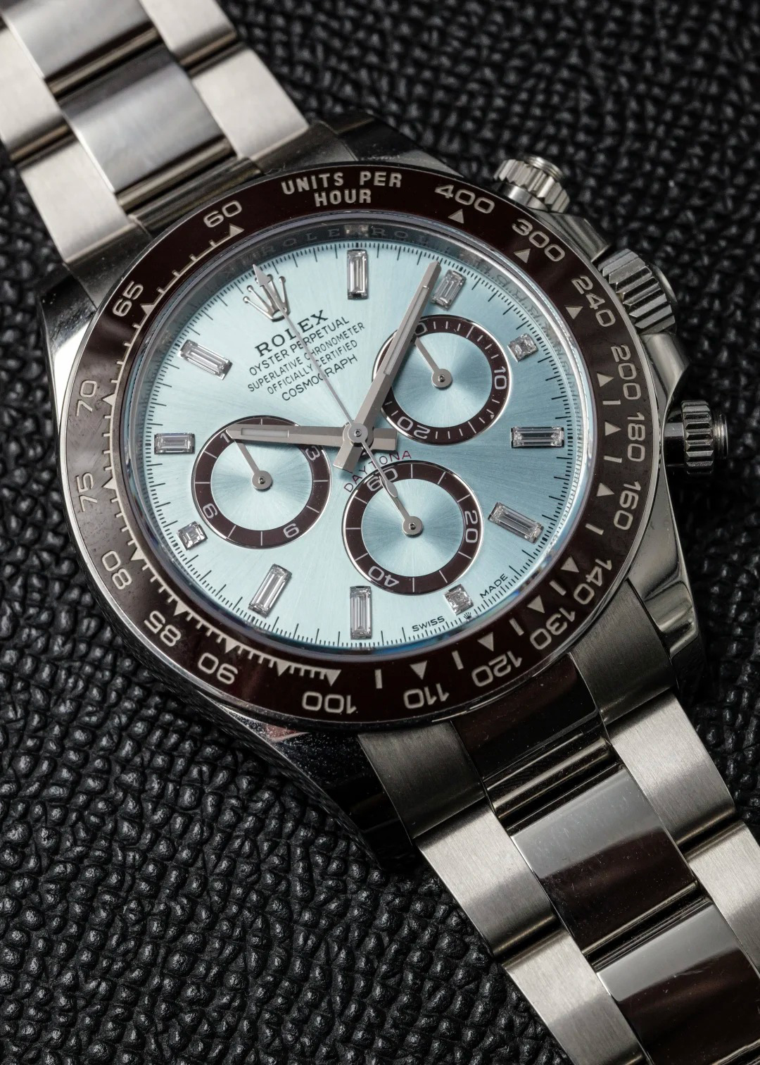 Rolex Oyster Perpetual Cosmograph Daytona Unisex-Uhr aus Platin und Keramik