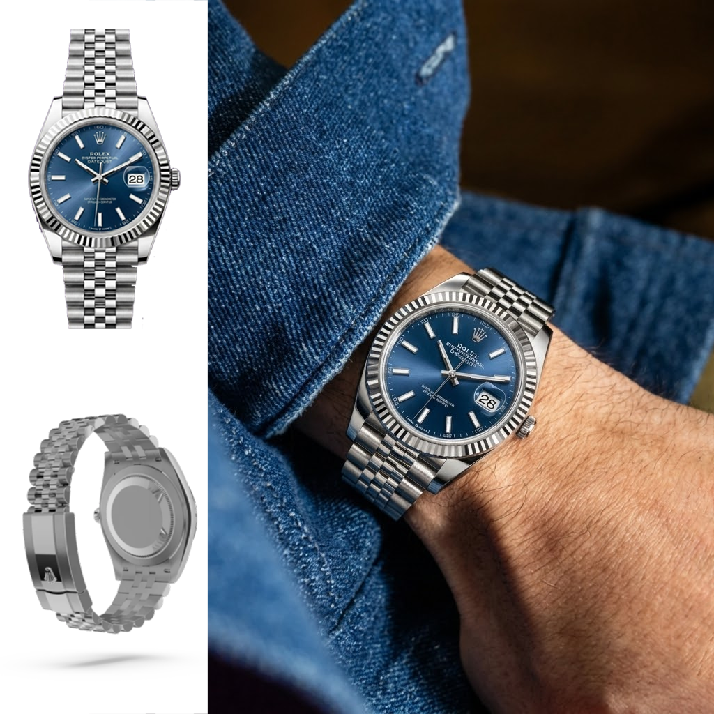 Rolex Datejust 41 M126334-0022 – 41 mm Luxus Uhr aus Oystersteel & Weißgold