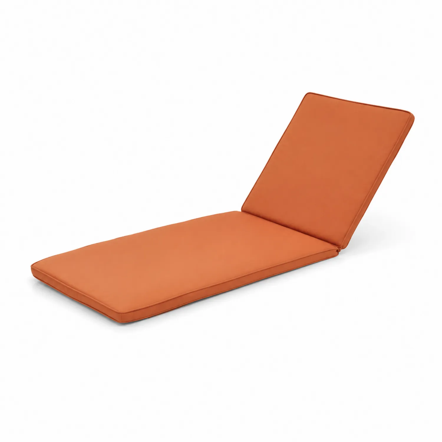 Outdoor-Liegeauflage Orange Polyester 198x60x5 cm