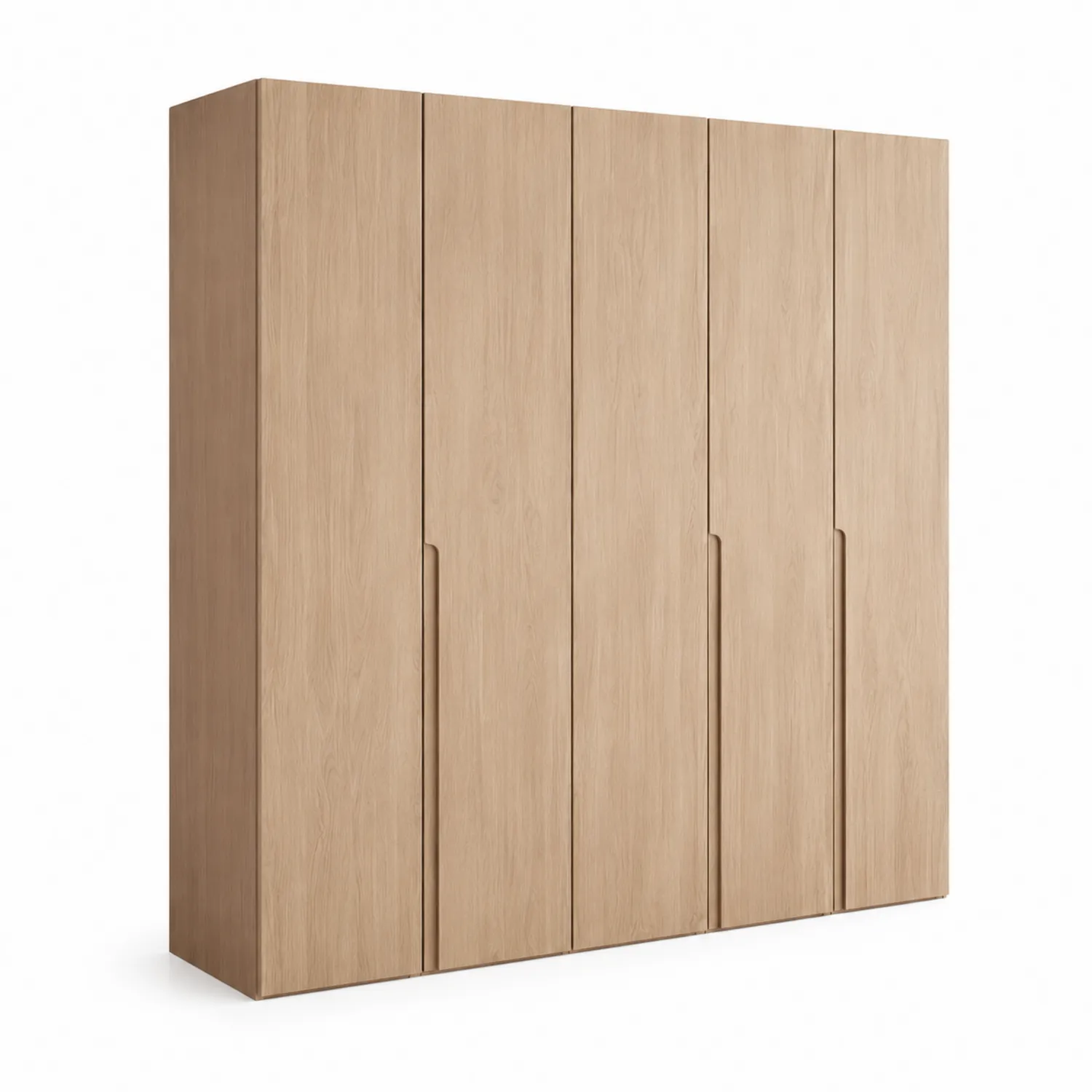Kleiderschrank aus Holz 5-türig 200x60x220cm