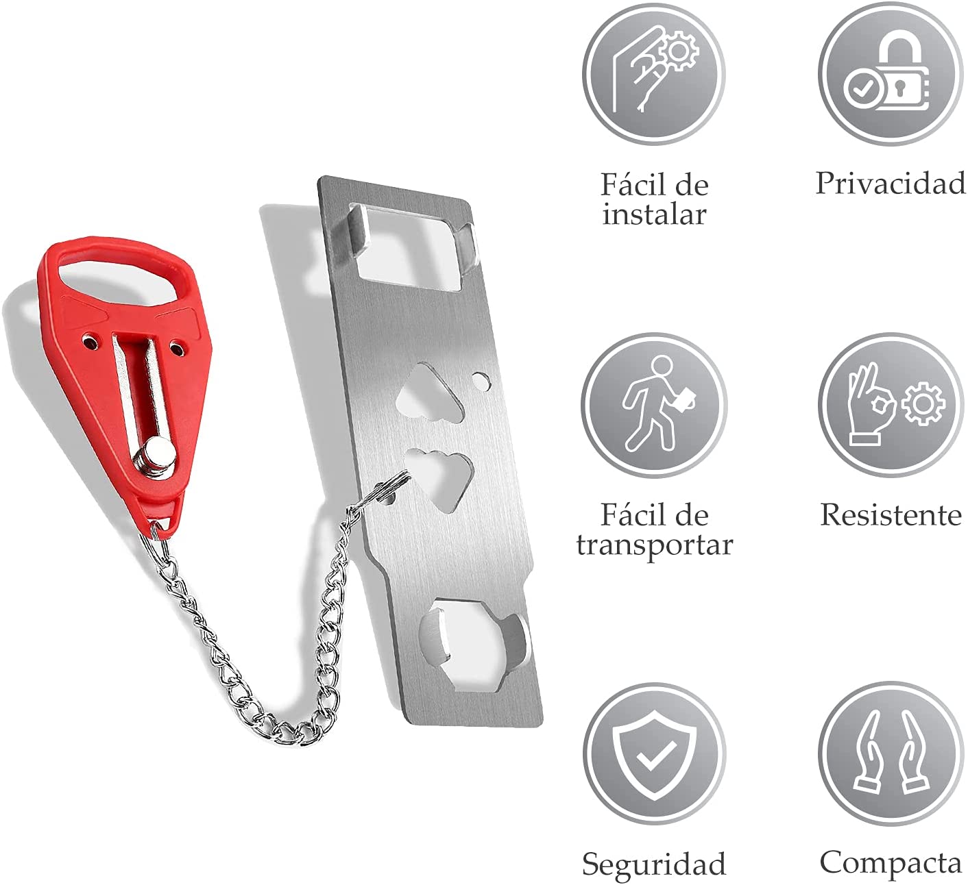 Candado de Puerta Portátil