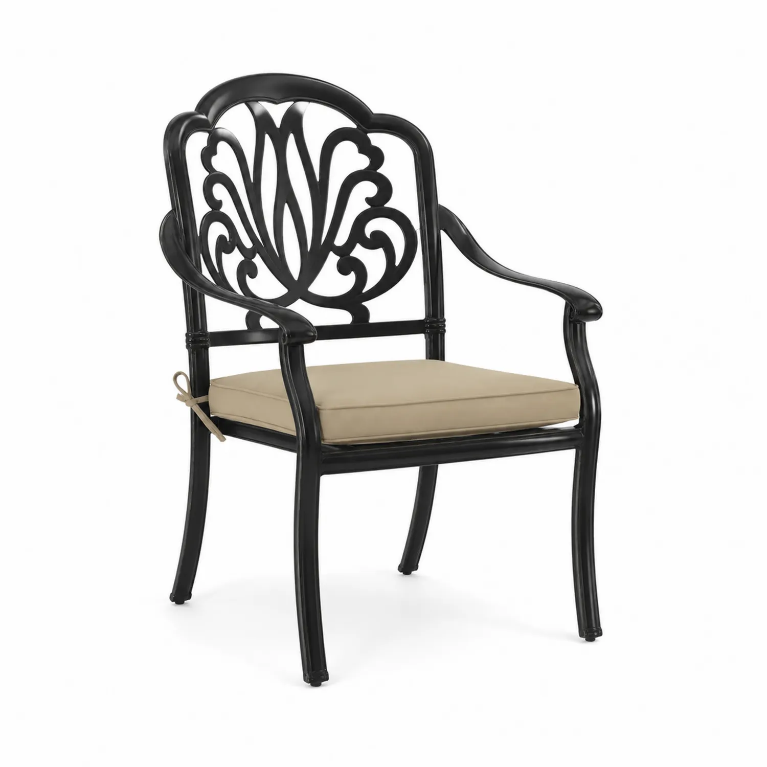 Sedia in alluminio con cuscino-Velwooda