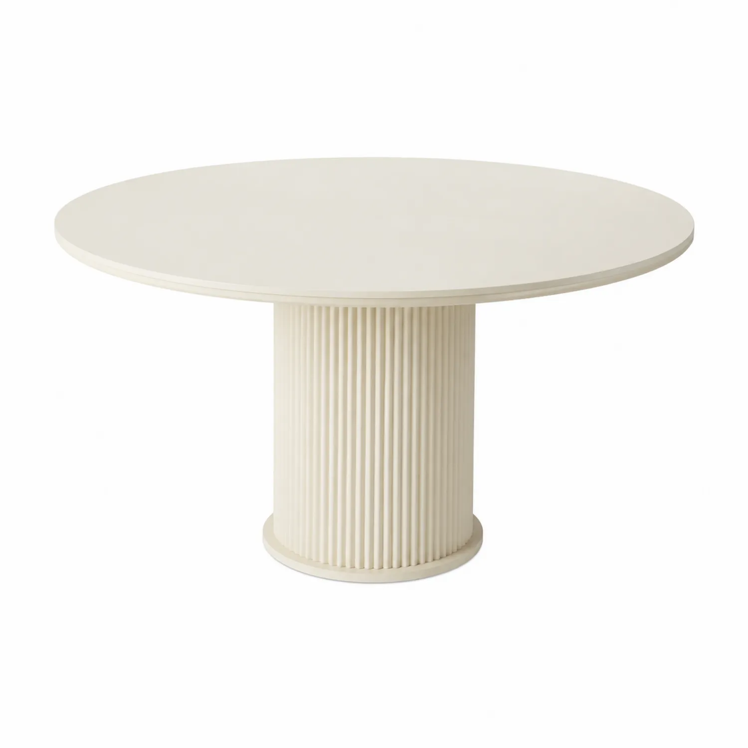 Tavolo rotondo in legno composito Ø120 cm-Velwooda