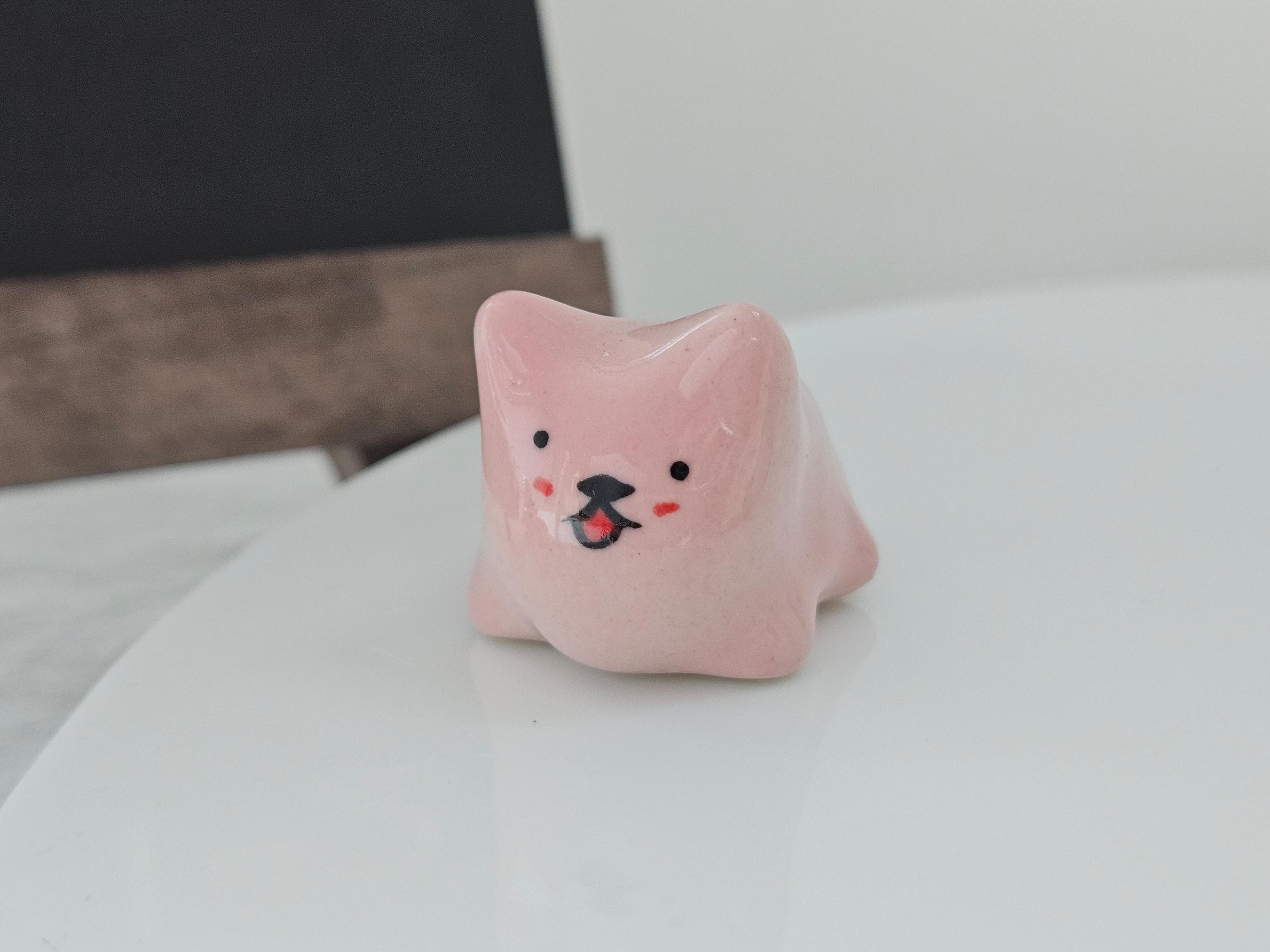 Ceramic Animal Figurines Mini Decorative Ornaments for Home Shelf Display