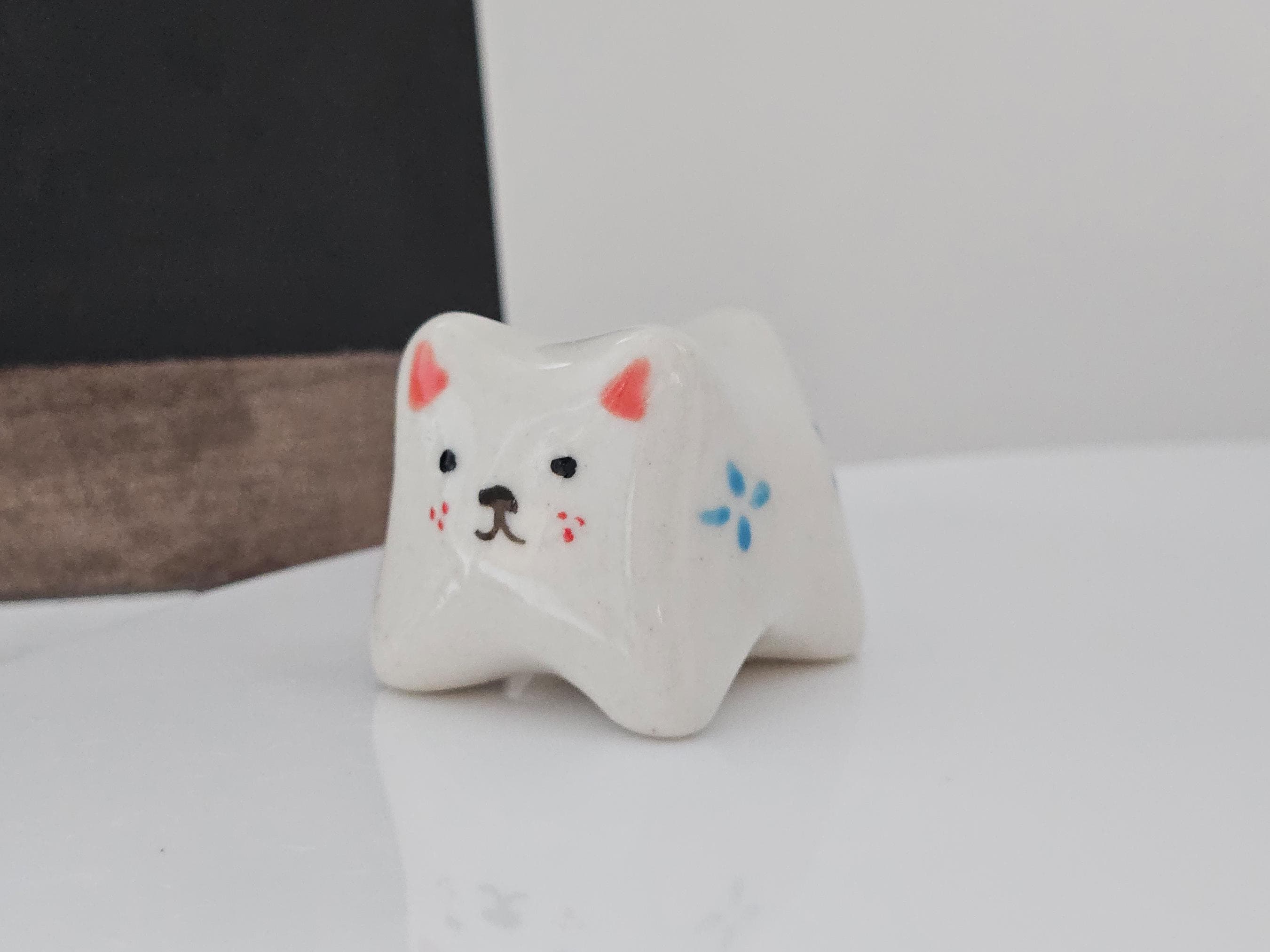 Ceramic Animal Figurines Hand‑Painted Decorative Sculptures for Home Desk Display
