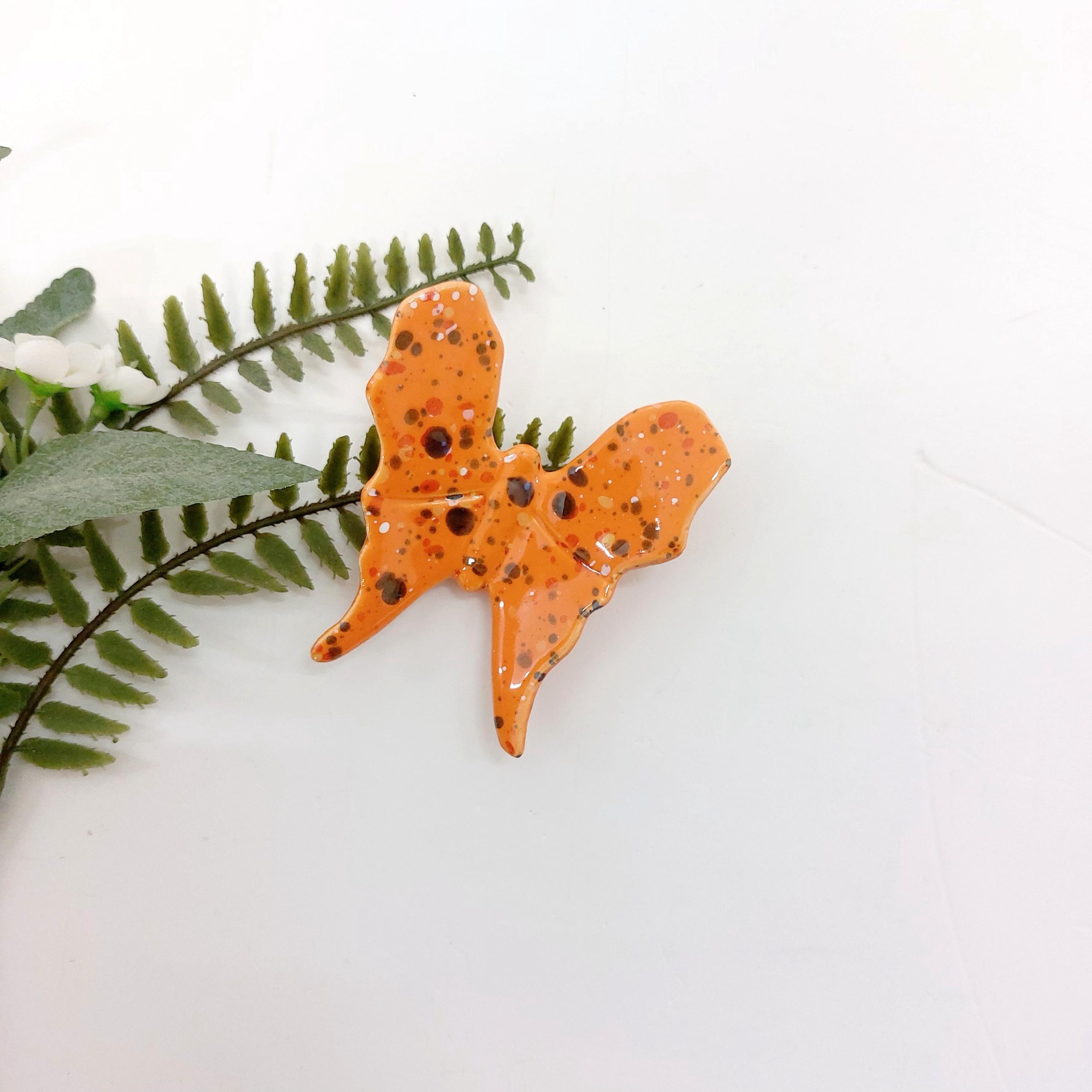 Ceramic Butterfly Wall Hanging, Home Wall Accent Decor