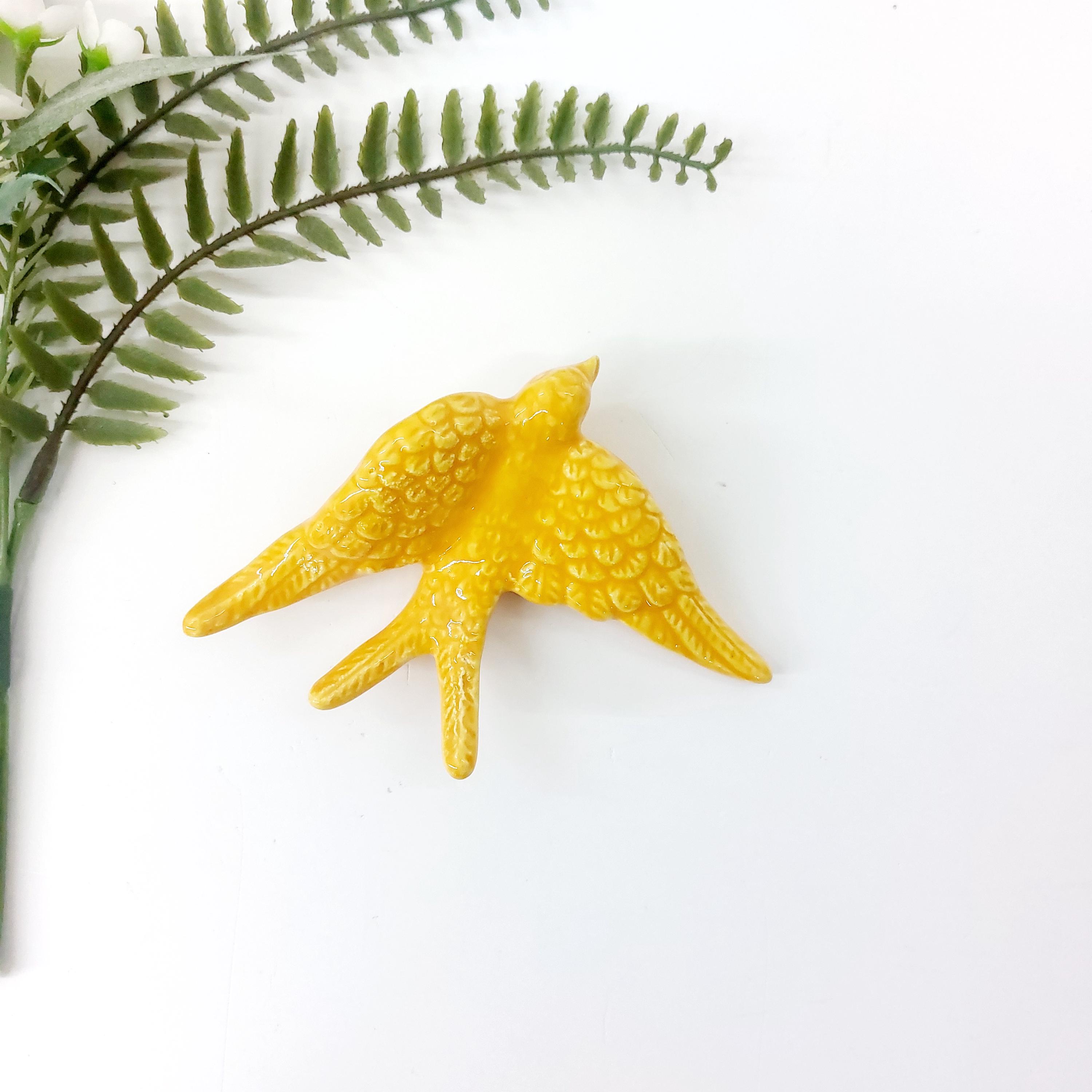 Ceramic Swallow Wall Decor, Home Decorative Ornament