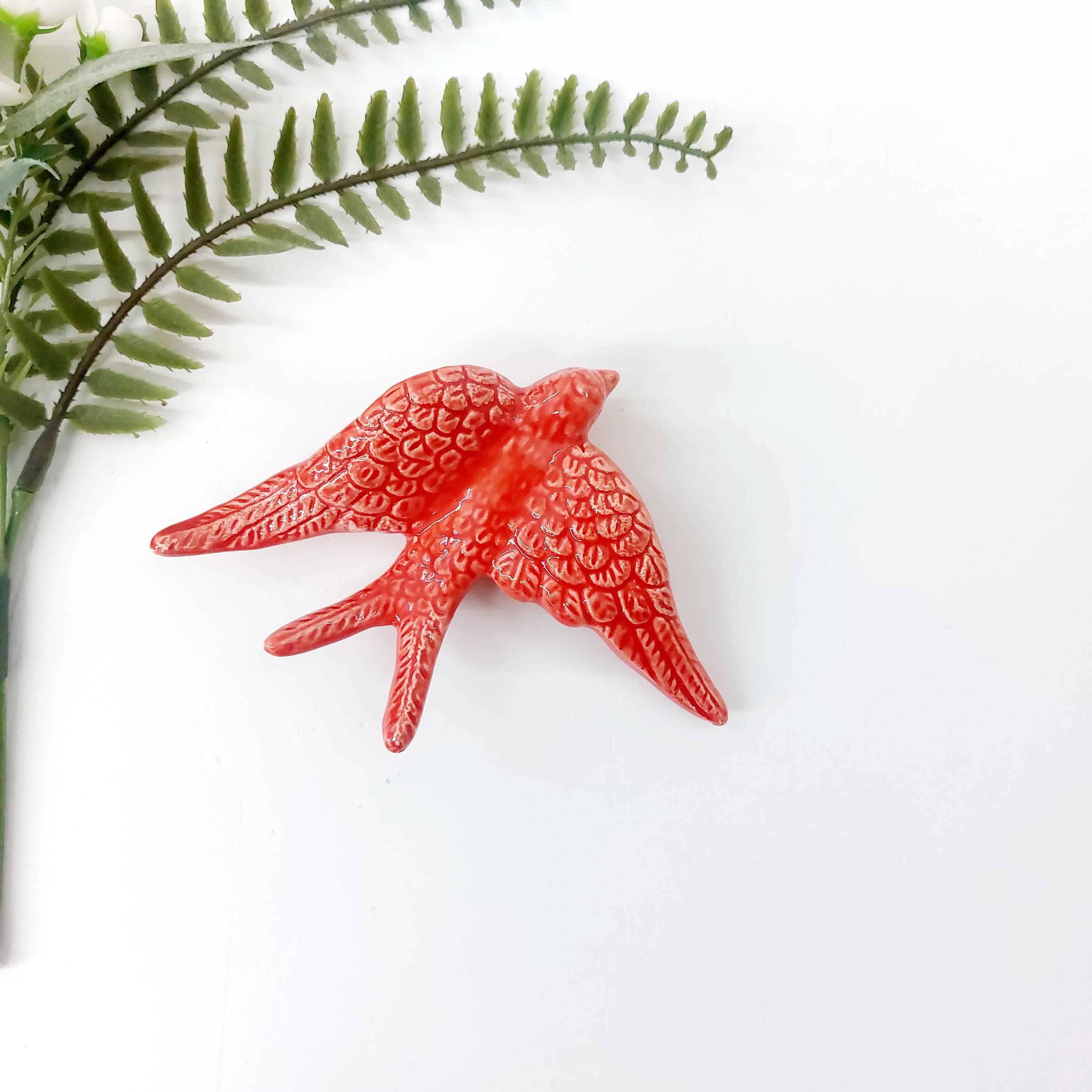 Ceramic Swallow Wall Decor, Home Decorative Ornament