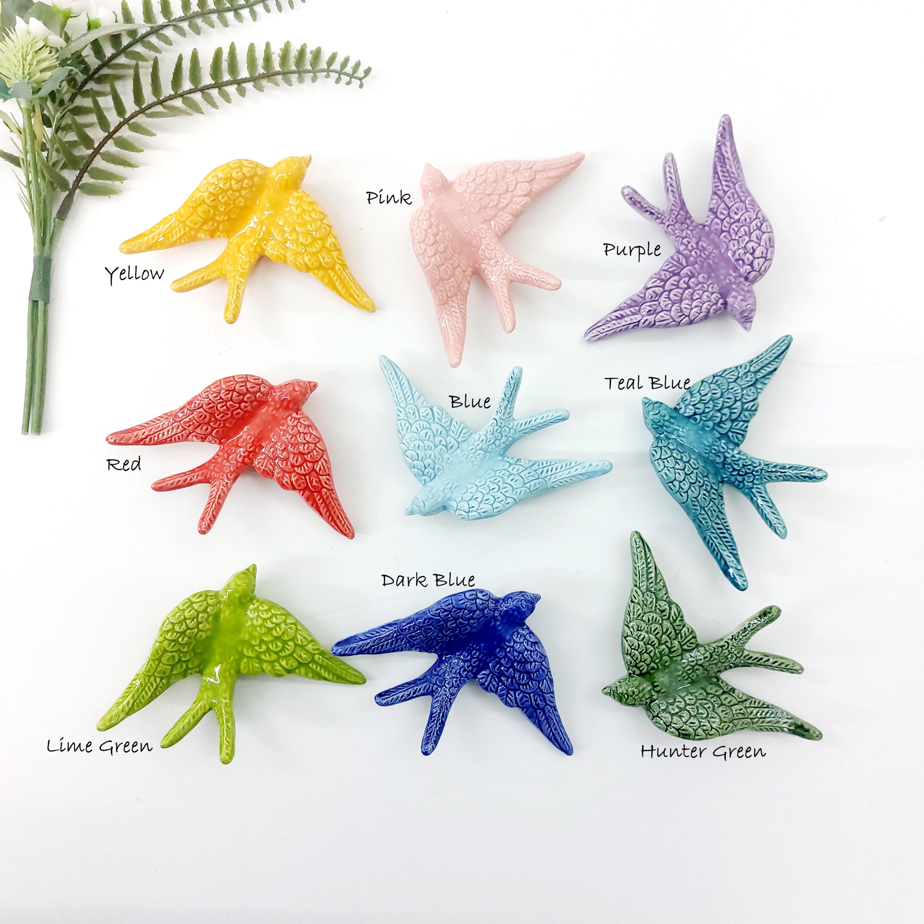 Ceramic Swallow Wall Decor, Home Decorative Ornament