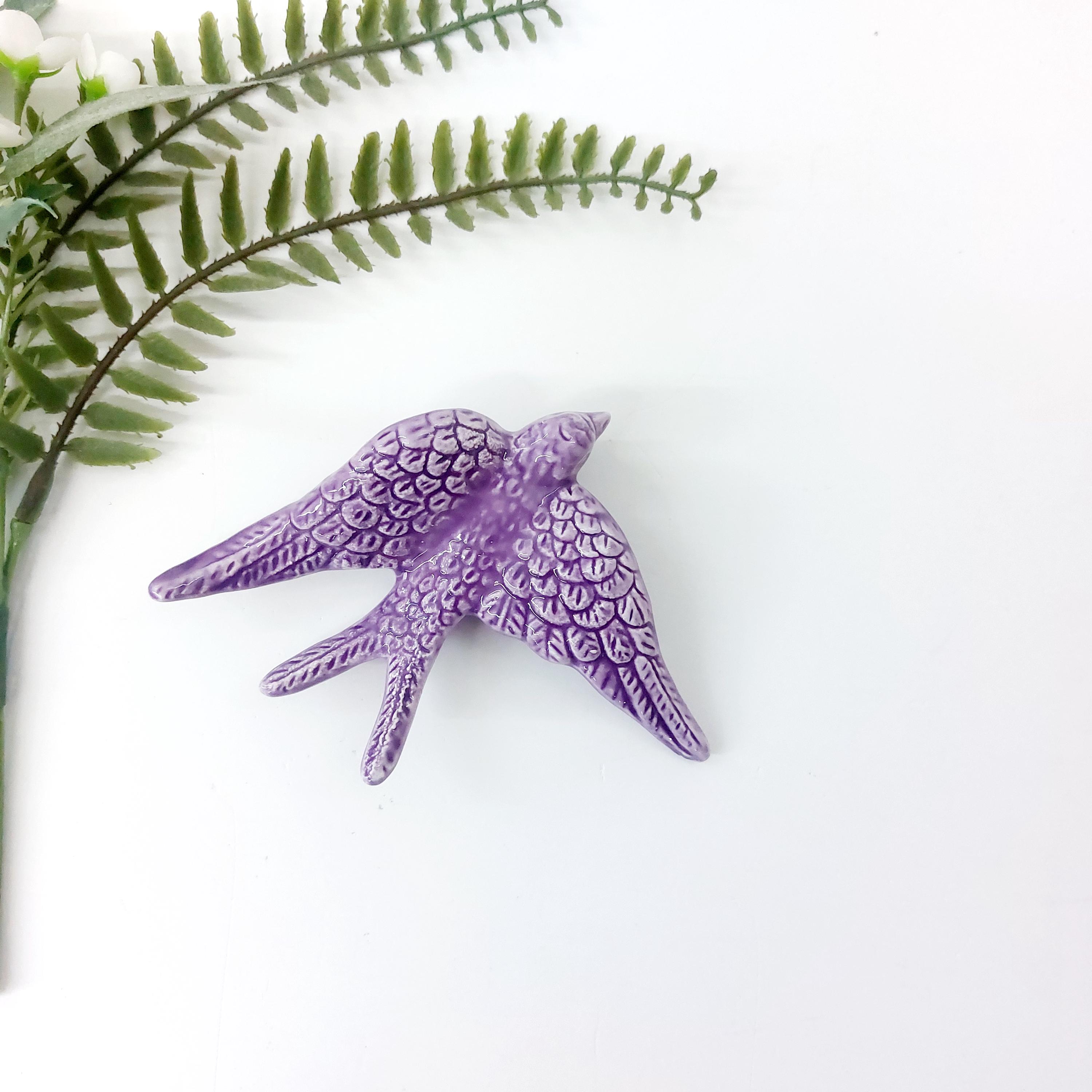 Ceramic Swallow Wall Decor, Home Decorative Ornament