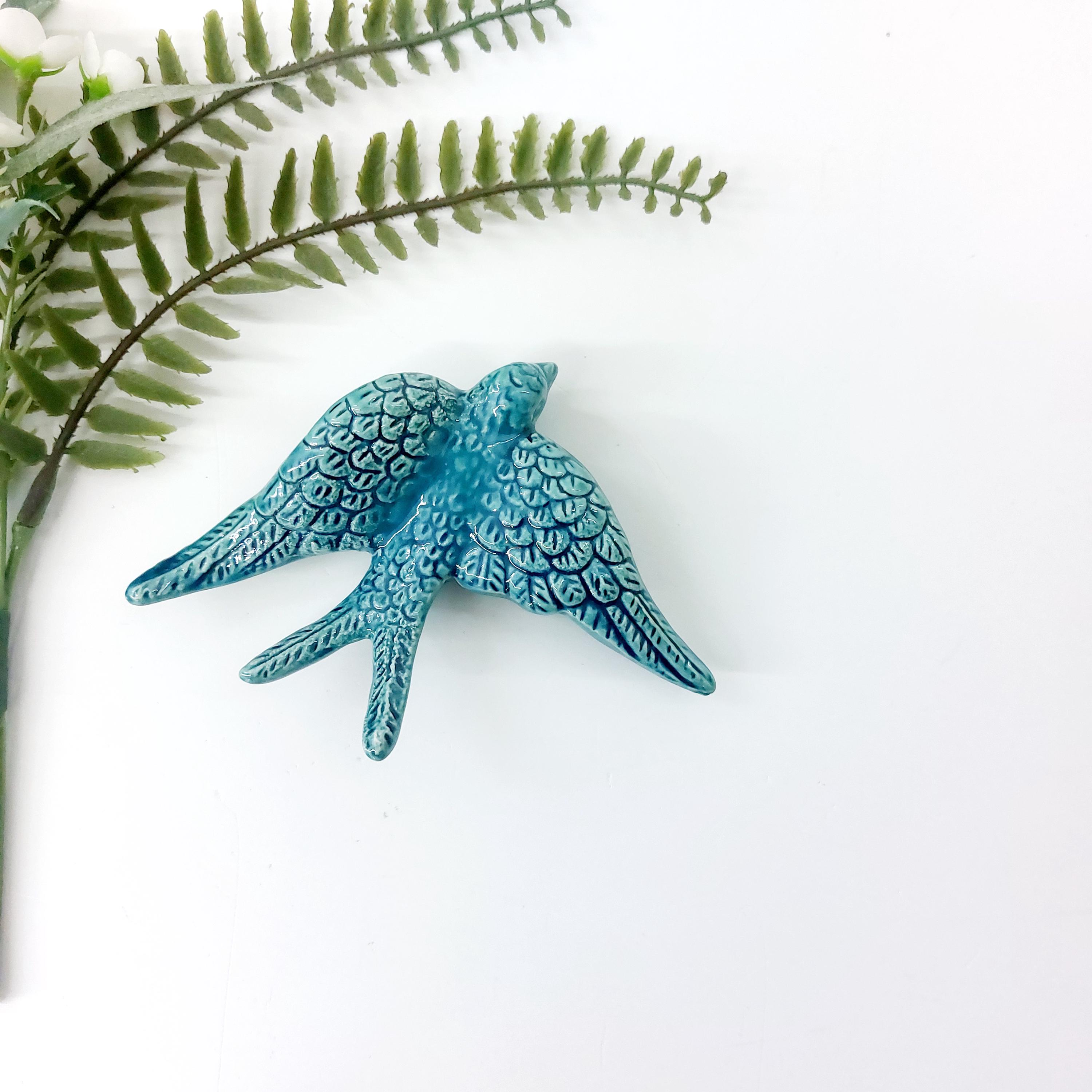 Ceramic Swallow Wall Decor, Home Decorative Ornament