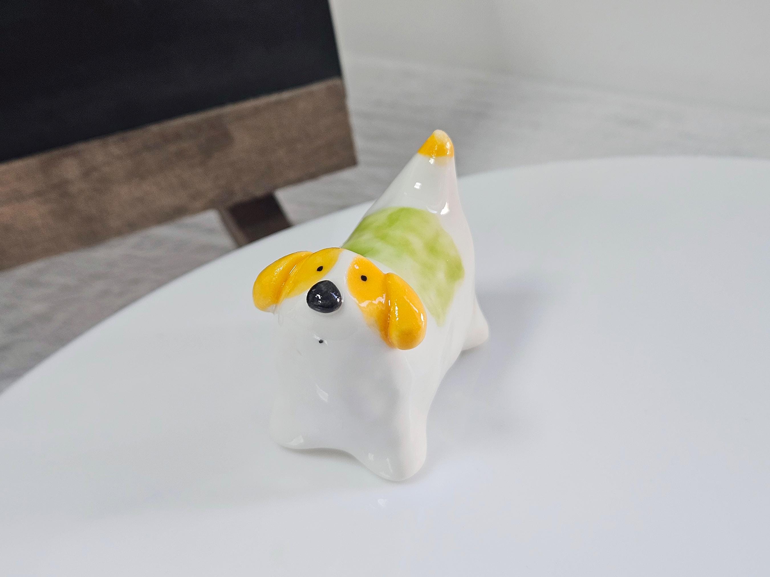Ceramic Animal Figurines Mini Decorative Ornaments for Home Shelf Display