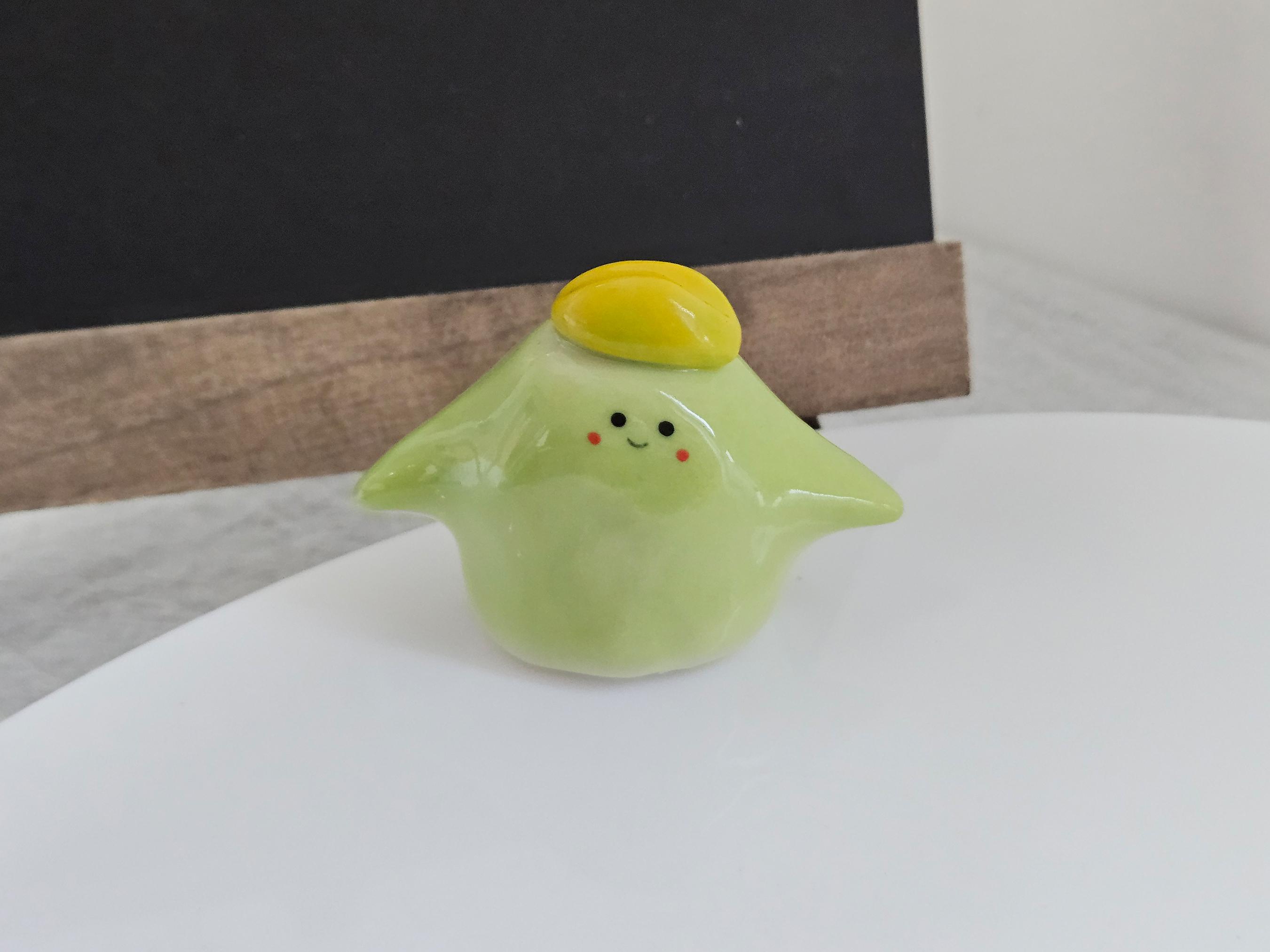 Mini Ceramic Figurine Decor for Desktop and Home Display