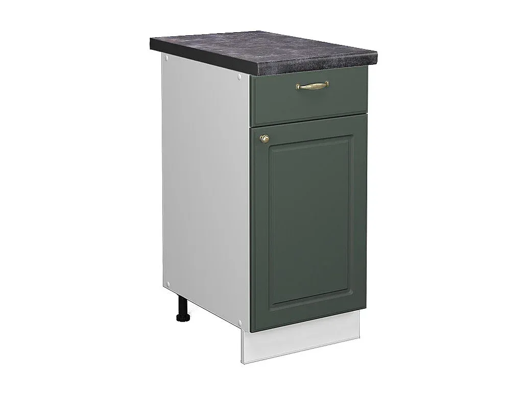 Küchenschrank Weiß Hochglanz 40x60x82-decoravito.com