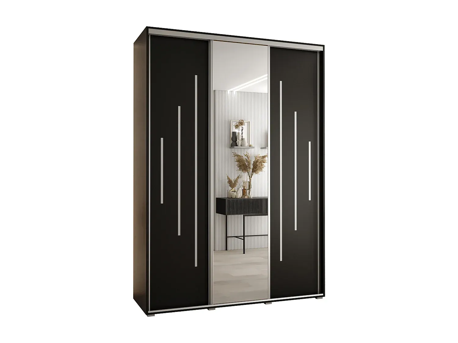 Moderner Kleiderschrank mit Schiebetüren, 3-türig-decoravito.com