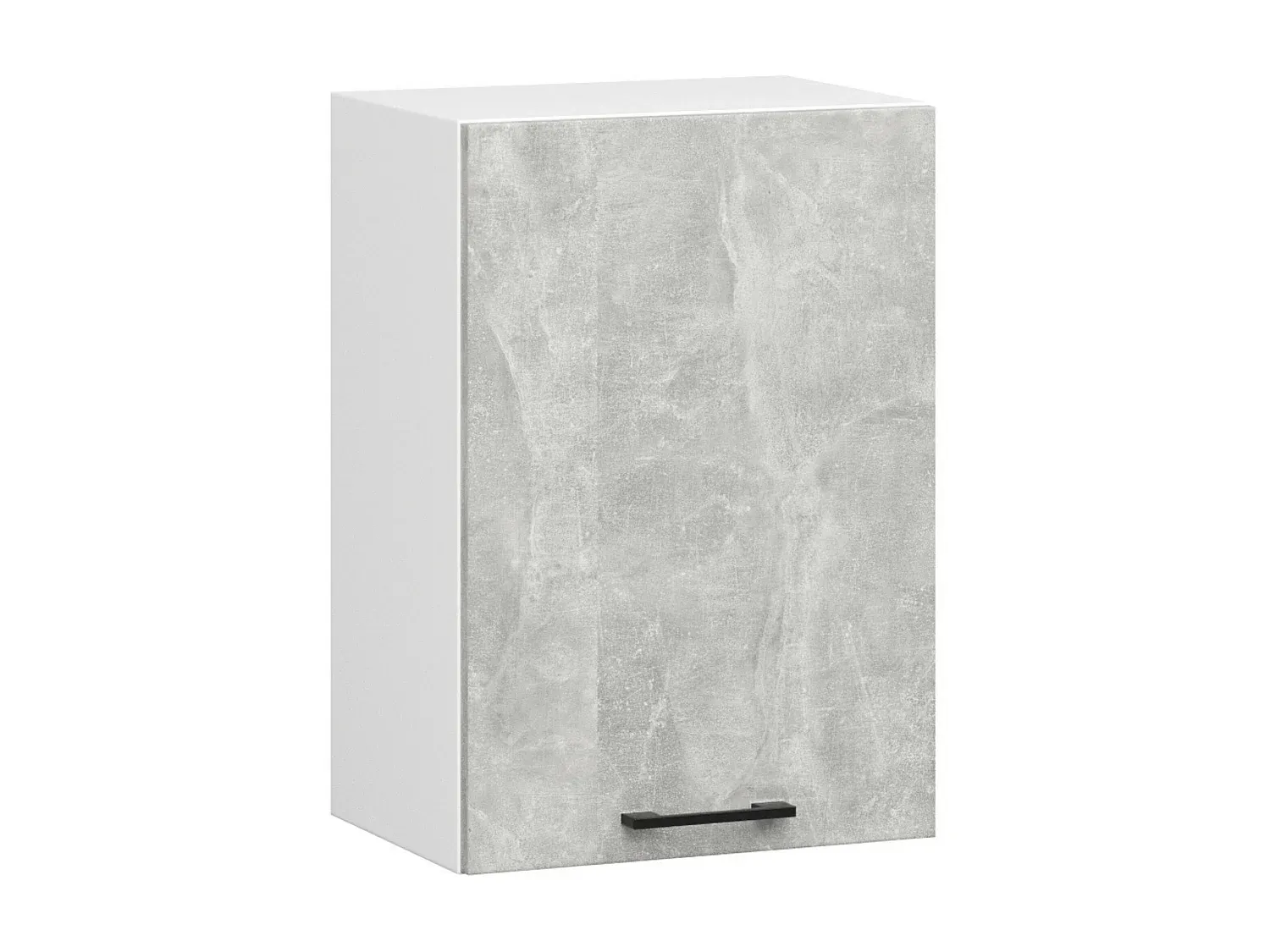 Moderner Küchenschrank mit zwei Ebenen und Betonoptik-decoravito.com